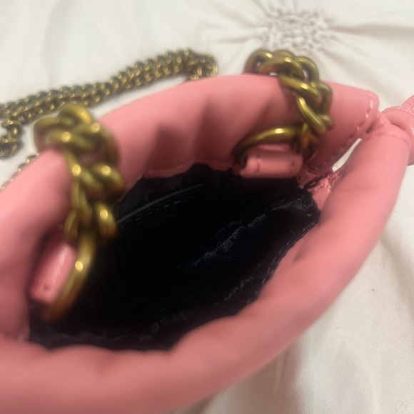 ✨Early Black Friday Sale‼️✨Kurt Geiger Pink Woven Mini Bag - Picture 7 of 10